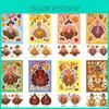 Adorable Cm2306020 Kids Thanksgiving Turkey Interactive Puzzle And Sticker Set For Family Fun