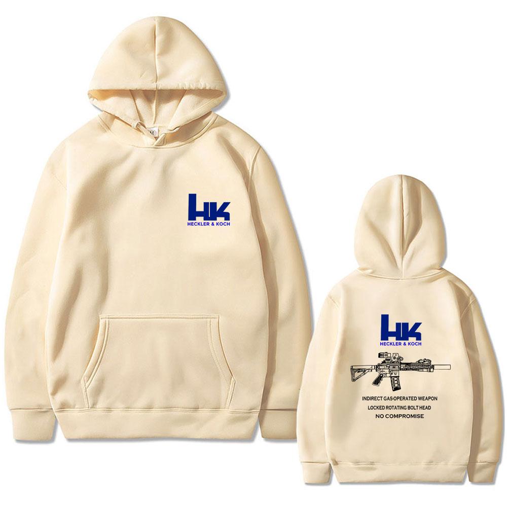 Heckler & Koch HK416 Graphic Hoodie Forward Observations Group Pullover Men's Women's Fashion Casual Oversized Hooded Sweatshirt