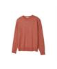 Notig Boucle Thierry Striped Sweater Orange_Okw3Swrl104O1