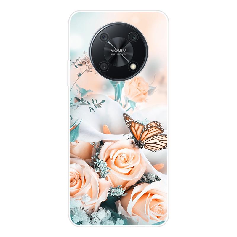 For Huawei nova Y90 Y 90 novaY90 Case Soft Silicone Back Cover Cartoon Phone Case Diversification