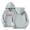 Children's Long-sleeved Loose Pullover Letter-printed Hooded Sweatshirt