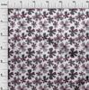 oneOone Cotton Flex Gray Fabric Florals Craft Projects Decor Fabric Printed By The Yard 40 Inch