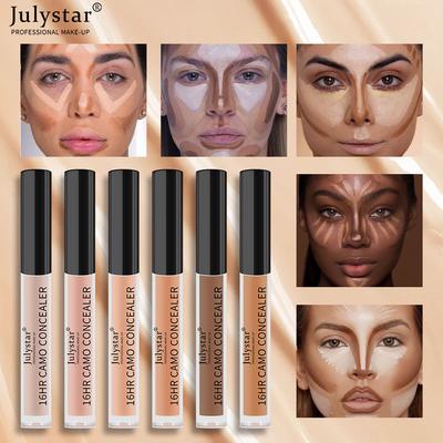 Julystar wasserfester und schweißfester Concealer Lasting Concealer Acne Mark Concealer Concealer zum Abdecken von Augenringen