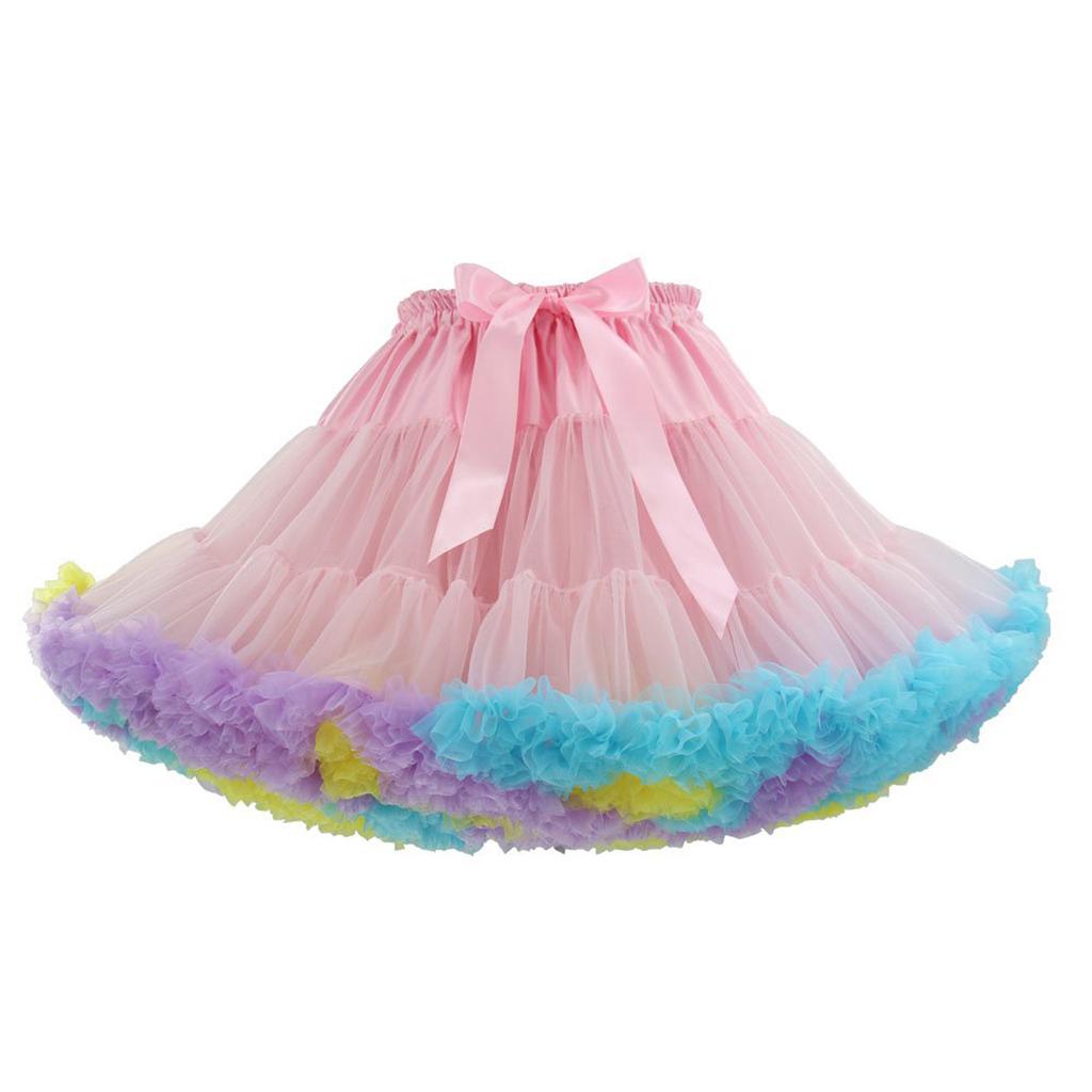 Women Petticoat Underskirt Swing  Princess Skirt Hippy Cosplay Cute New