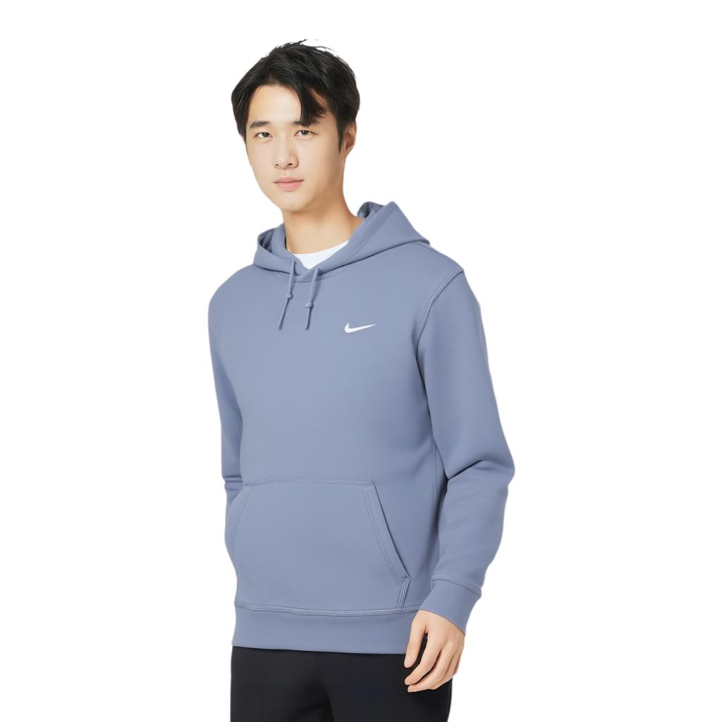 Nike Άνετη Μοντέρνα Ζεστή Φούτερ με Κουκούλα Ανδρική φούτερ Fog-Blue 623453-493