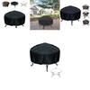 Outdoor Garden Bbq Grill Cover With Waterproof Uv Resistant Oxford Fabric For Fire Pit