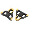 KIMISS Road Bike Pedals Aluminum Alloy with Cleats Bicycle Repair Replacement with Fittings Lightweight Load Capacity SPD-SL Self-Locking