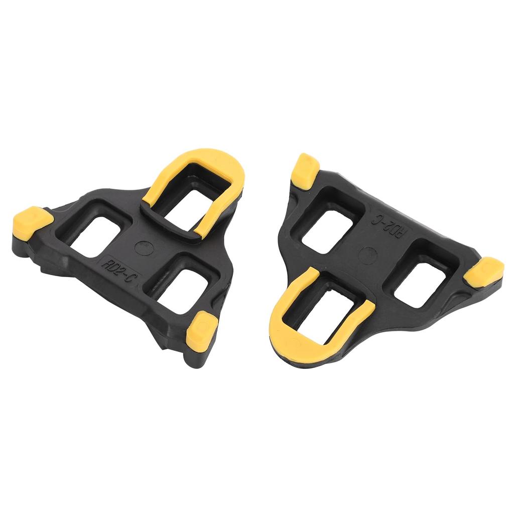 KIMISS Road Bike Pedals Aluminum Alloy with Cleats Bicycle Repair Replacement with Fittings Lightweight Load Capacity SPD-SL Self-Locking