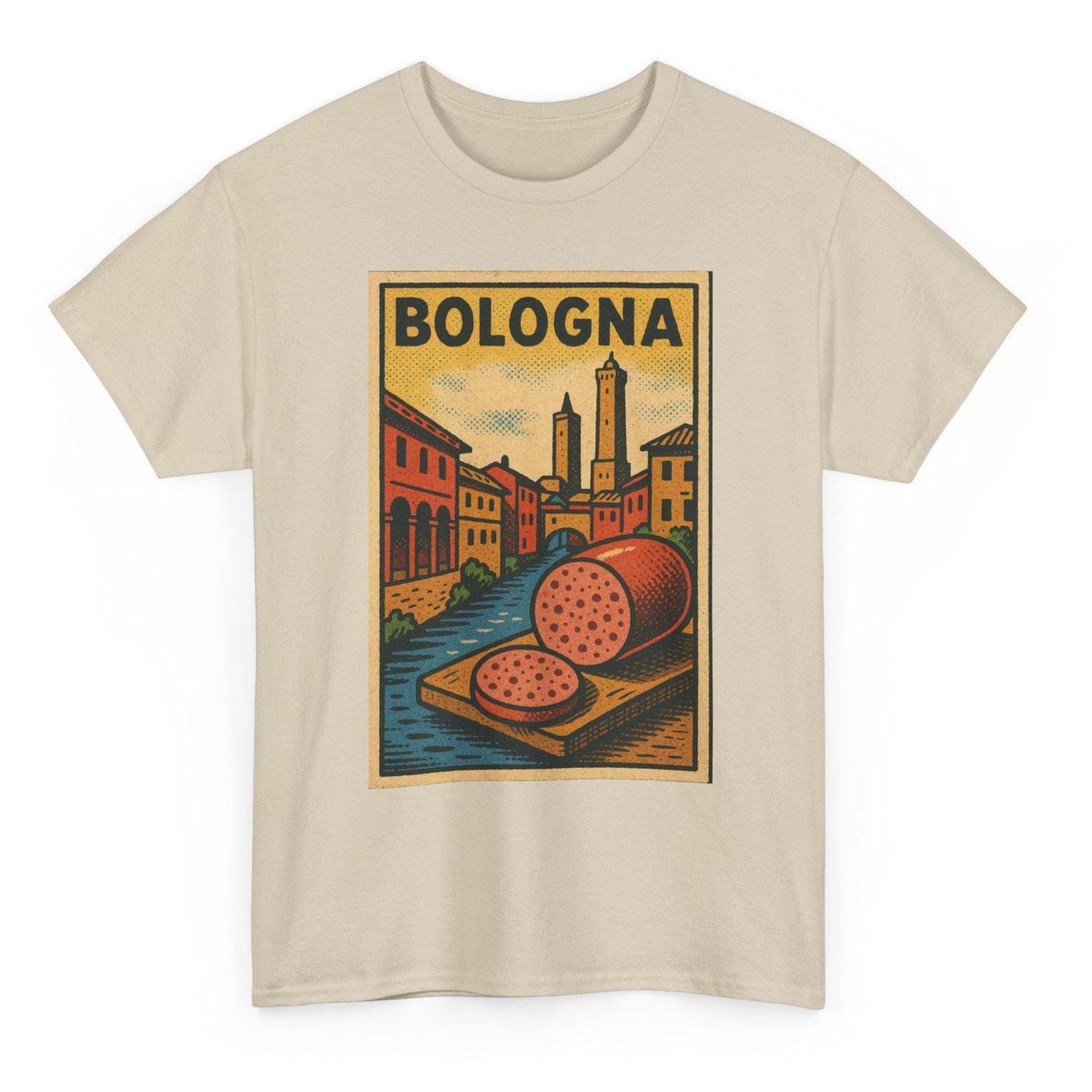 Bologna T-Shirt Unisex: Retro Italy Tee M