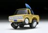 Tomytec Datsun com Choro-Q Q's Completos (Q's) Caminhão QS-03b, Bege, Prancha de Surf,