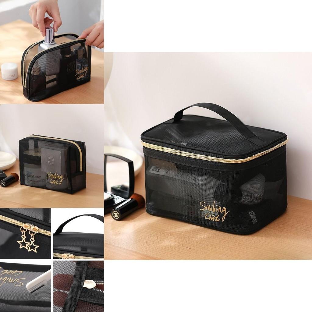 Multi-size Makeup Bag With Zipper For Beauty Tools