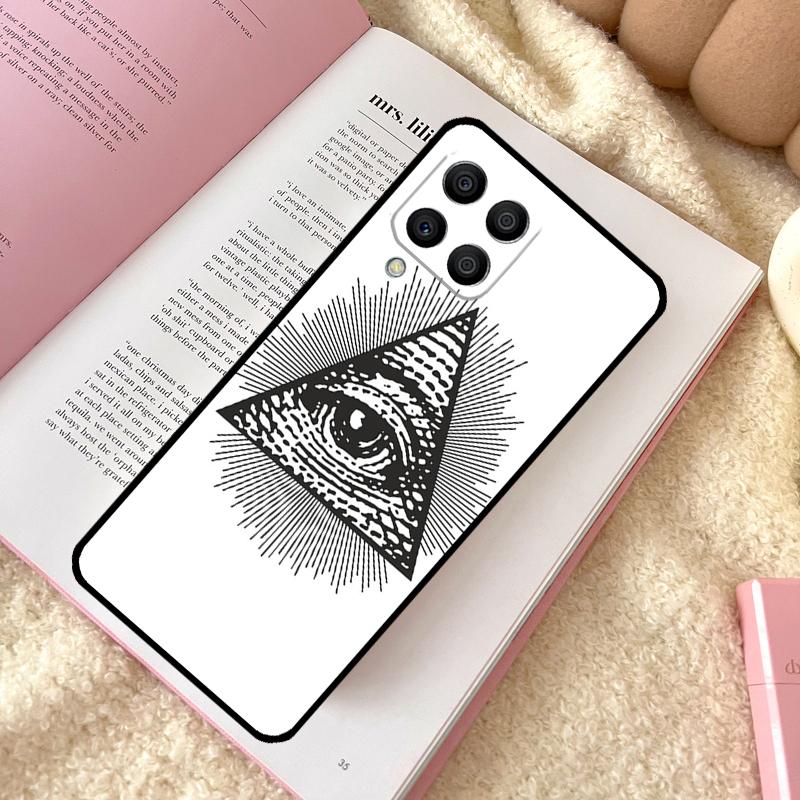 Illuminati Eye Occult Pyramid Case For Samsung Galaxy M11 M12 M13 M14 M15 M06 M16 M36 M56 M31 M53 M32 M52 M35 M55 M34 M54