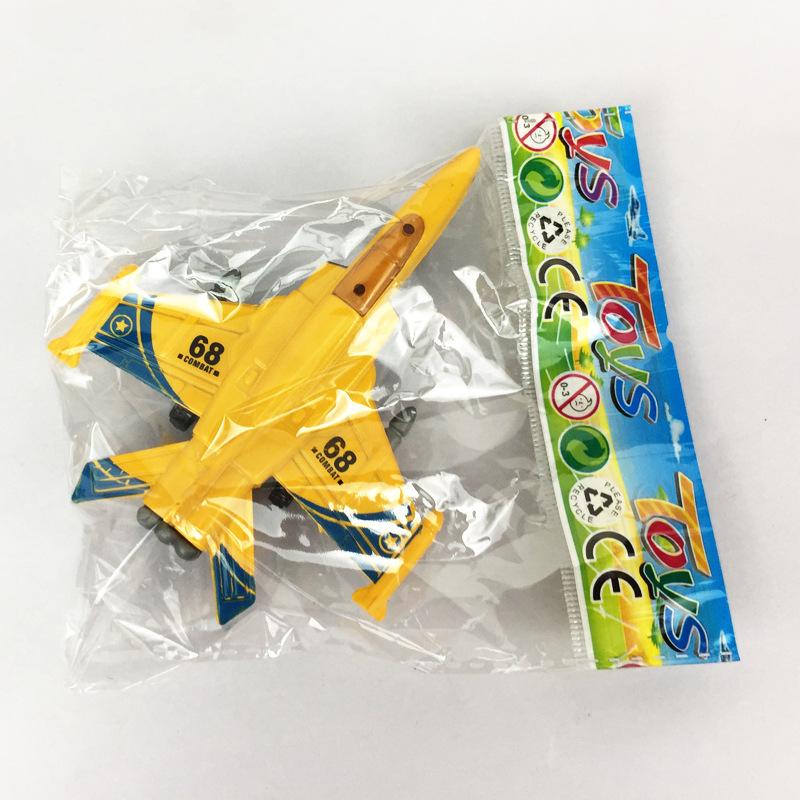 Children's Pull Back Car Toys Educational Toy Plastics Combat Aircraft Aviation Military Model Inertia Toys Kids Birthday Gifts