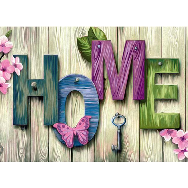 5D DIY Diamond Painting Pretty Butterfly Flower Art Diamond Embroidery Cross Stitch Kit Full Rhinestone Mosaic Home Decor