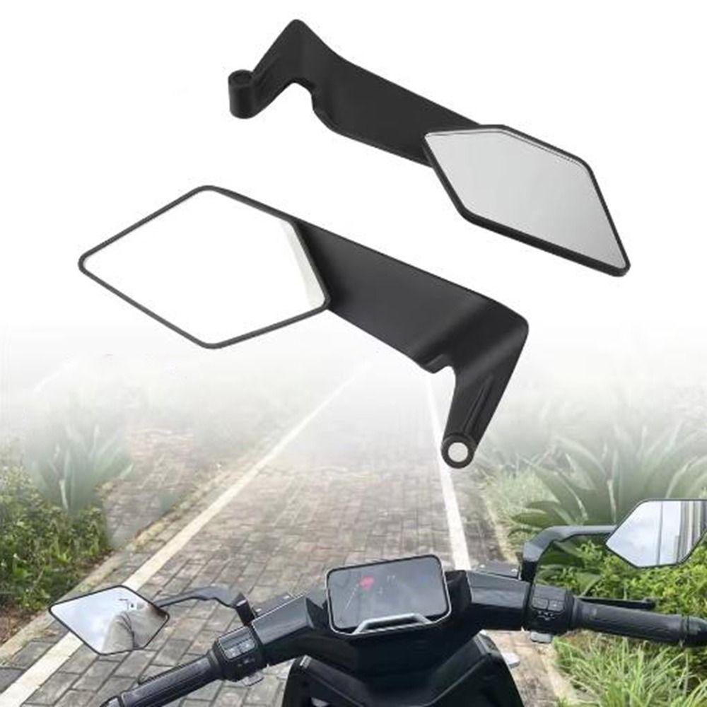 Reversible Stealth Winglets Mirror Aluminum Zinc Zinc Alloy Rearview Mirror  Motorcycle Modification