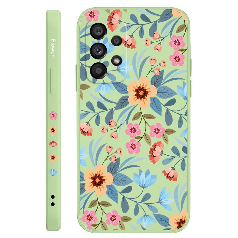 Dazzling Flowers Case For Samsung Galaxy A73 A53 A33 A23 A13 A72 A52 A52S A32 A22 A12 A71 A51 A31 A21S 4G 5G Cover