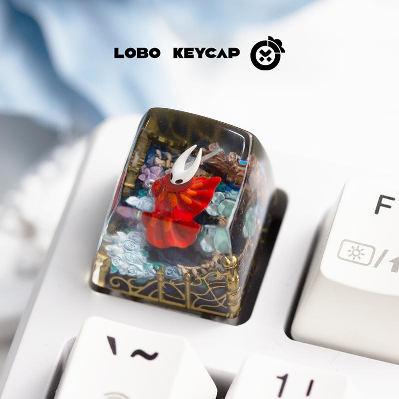 Hollow Knight Hornet Game Animation Peripherals Personality Creativity Resin Keycap Mechanical Keyboard Cute Keycap Exquisite Present