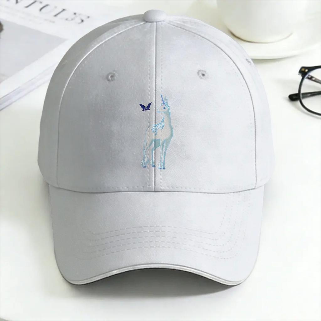 The Last Unicorn Sun Baseball Cap Save Unicorn Summer Yk Retro Trucker Hat For Unisex Adult Hiking Fishing Baseball Caps