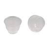 40pcs Disposable Shot Cup 60ml Kung Fu Tea Cup Mini Clear Plastic Tea Cup  Office