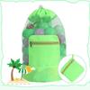 1Pc Foldable Beach Bag Sand Away Beach Mesh Toy Sea Shell Tote Kids Toy Storage Bag