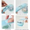 New Pet Bath Brush 2 In 1 Dog Bath Brush With Built-in Shampoo Dispenser Pet Wash Brush Dogs Cats Grooming Massage Brush