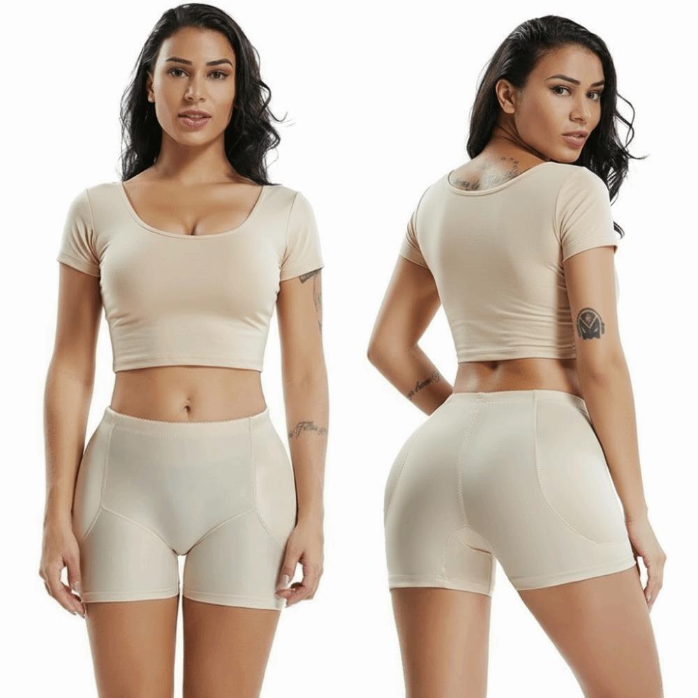 Buttocks Enhancer Butt Lifter Fixed Sponge Cushion Shapewear Body Shaping Panties  Female