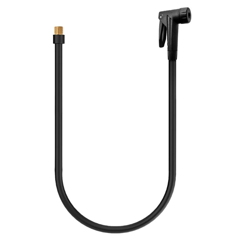 10-200cm Extension TireValve Adaptor TireValve Locking Chuck Quick Connect and Release Tire Inflator Pump Hose Adapter