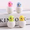 Supplies Correction Tool Cartoon Stationery Chicken Baby Eraser Eggshell Eraser Chicken Egg Erasers