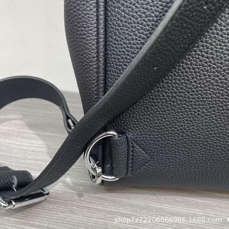 Απλή υφή δέρματος, για τη δουλειά, την καθημερινή μετακίνηση, φορητή, χιαστί ανδρικές και γυναικείες τσάντες στήθους, μοντέρνο σακίδιο, σχολική τσάντα, στυλ