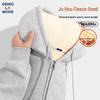 GENIOLAMODE Men's Heavyweight Fleece Zip Hoodie