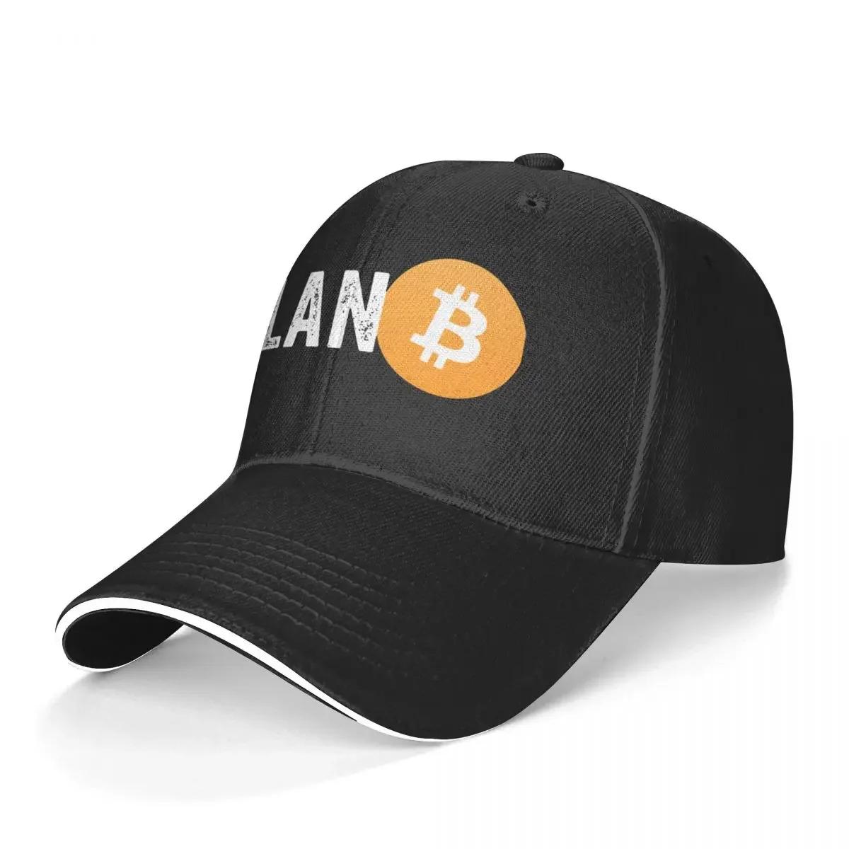 

Bitcoin Baseball Cap Plan B Trendy Trucker Hat Summer Unisex Kpop Logo Snapback Cap One Size