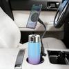 Magnetic Car Cup Holder & Phone Mount with Multi-functional Adjustment