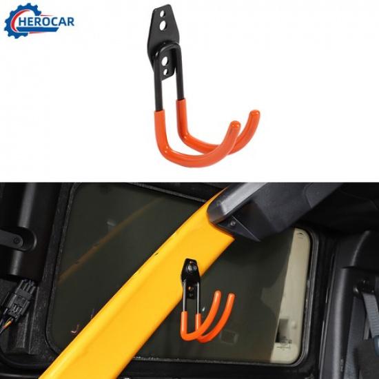 Круглый крючок для одежды, декоративная отделка для Ford Bronco -2025 Оранжевый