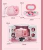 Prinzessin Make-up Set für Mädchen - Kosmetikkoffer mit Lippenstift & Nagellack