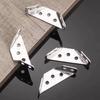 Multifunctional Stainless Steel Thickened Corner Bracket Furniture Cabinet Reinforcement Part Triangle Support Fixer With Screws