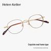 Helen Keller Unisex Round Full-Frame Eyeglass Frame