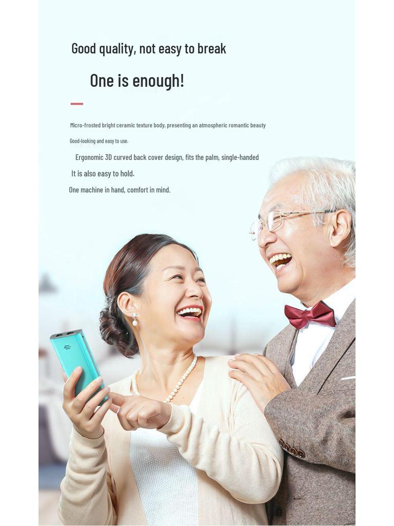 Durable 4G/5G Kids & Senior Phone: Drop-Proof with Long Battery Life