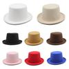 Woll-Fedora-Hut für Damen Herren Bühnenauftritte Gentleman-Hut Themenparty-Kappe Maskenbälle Verkleiden Panama-Hut
