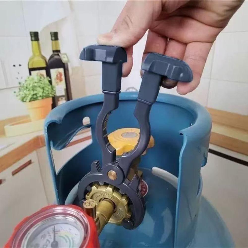 

Tighten Gas Tank Spanner Can Opener Hand Tools Durable Pressure Reducing Valve Wrench чорний