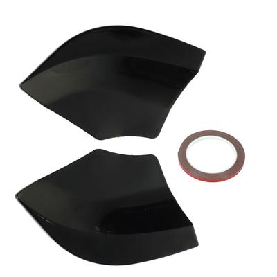 1 Pair Rear Bumper Splitter Replacement ABS Plastic Automobile Rear Bumper Diffuser Left and Right