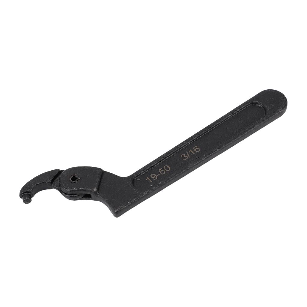 C Hook Spanner Wrench 3 4 To 2 Inch Adjustable Hook Wrench for Home Plumbing Appliance Repair