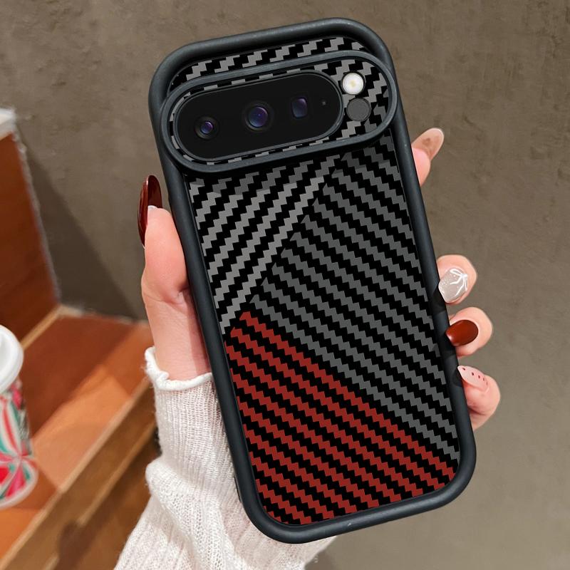 Stripe Pattern TPU Phone Case For Google Pixel 10 8 7 Pro 8A 9A 7A Pixel 9 10 Pro XL Shockproof Soft Silicone Protector Cover