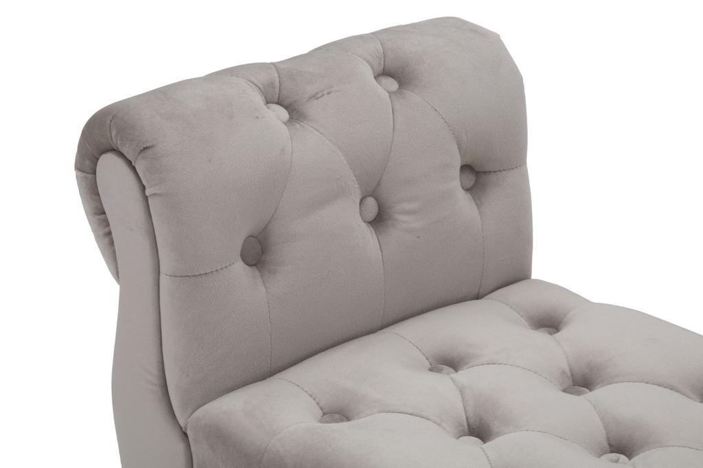 Bench Paris Gray Gold Cm 120X40X60