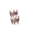 Pure Pink Gradient Side Light Cat Eye Oblique Edge Broken Diamond K9 Oval Diamond Nine Purple Fire Armor Piece