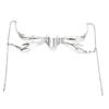 Metal Luxury Mask For Women Men Silver Color Party Face Chain Gothic Jewelry