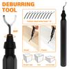 38 Pcs 3D Printer Tool Kit Portable 3D Model Grinding Tools with Deburring Tool Hand Drill Needle Files Scraper for Art Creation