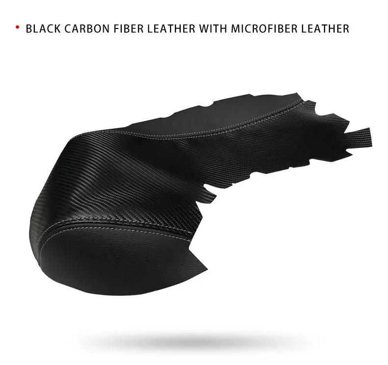 Car Armrest Box Trim Cover for Lexus IS250 350 2014 2015 2016 2017 Auto Leather Arm Rest Case Cushion Car Styling Accessories