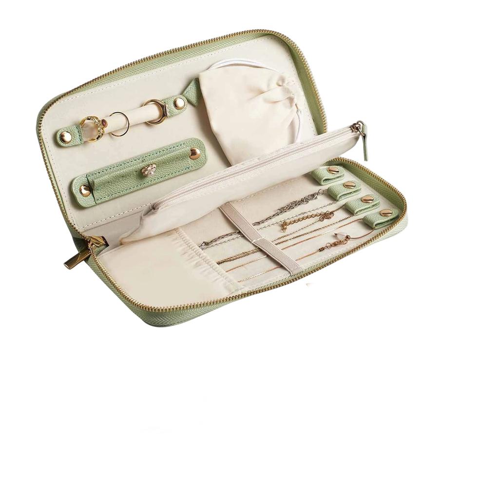 ZZ Fashionable  Jewelry Bag Travel Portable Earrings Rings Necklaces Storage Bag  Entanglement Jewelry Organizer Pouch