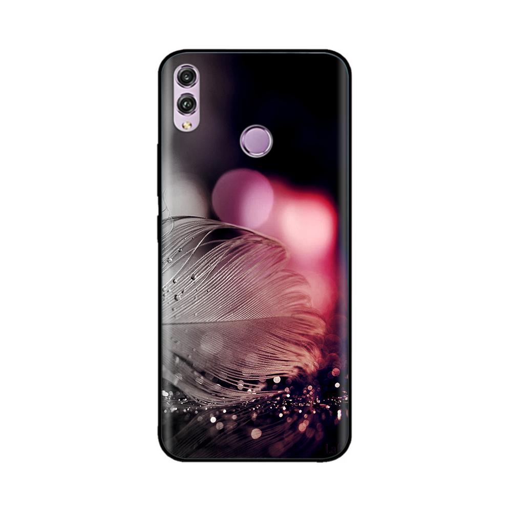 For Huawei Honor 8X Case Silicon Soft TPU Cartoon Painted Back Cover Phone Case for Huawei Honor 8X 8 X Honor8x Cases Bumper