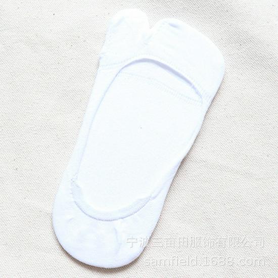 

Женские носки с низким вырезом и двумя пальцами: Нескользящие, впитывающие пот, невидимые хлопковые носки-лодочки на лето One Size